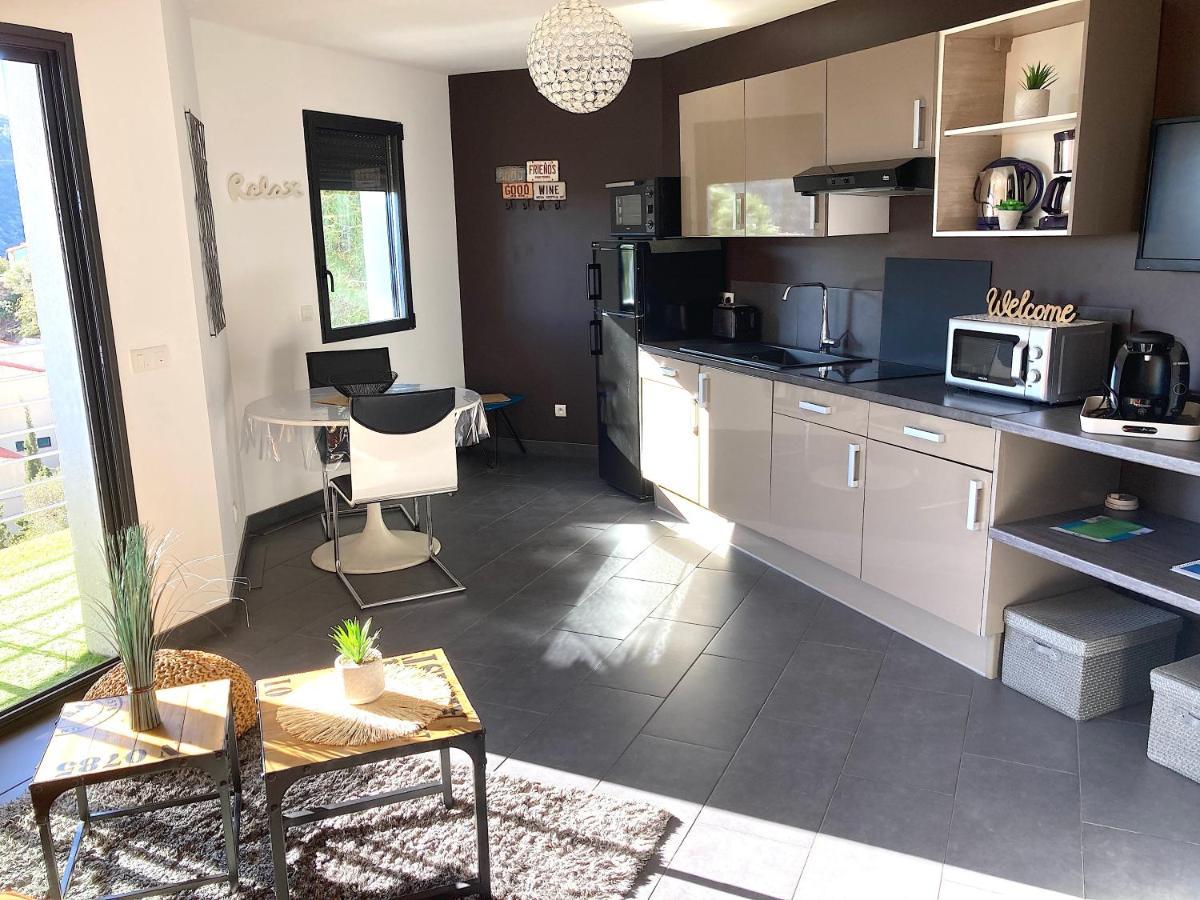 Residence Costa Vermella, Vue Mer Et Montagne Au Calme Cerbère Eksteriør billede