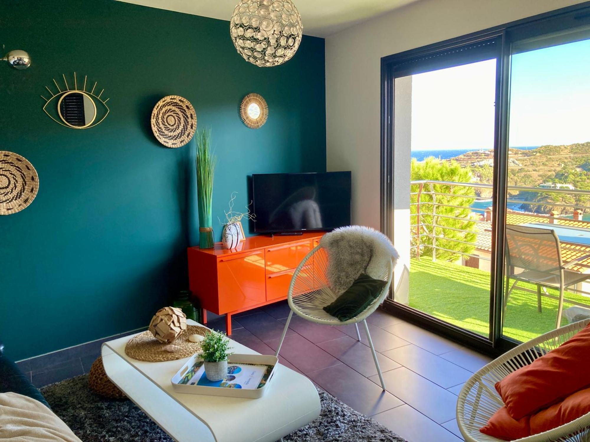 Residence Costa Vermella, Vue Mer Et Montagne Au Calme Cerbère Eksteriør billede