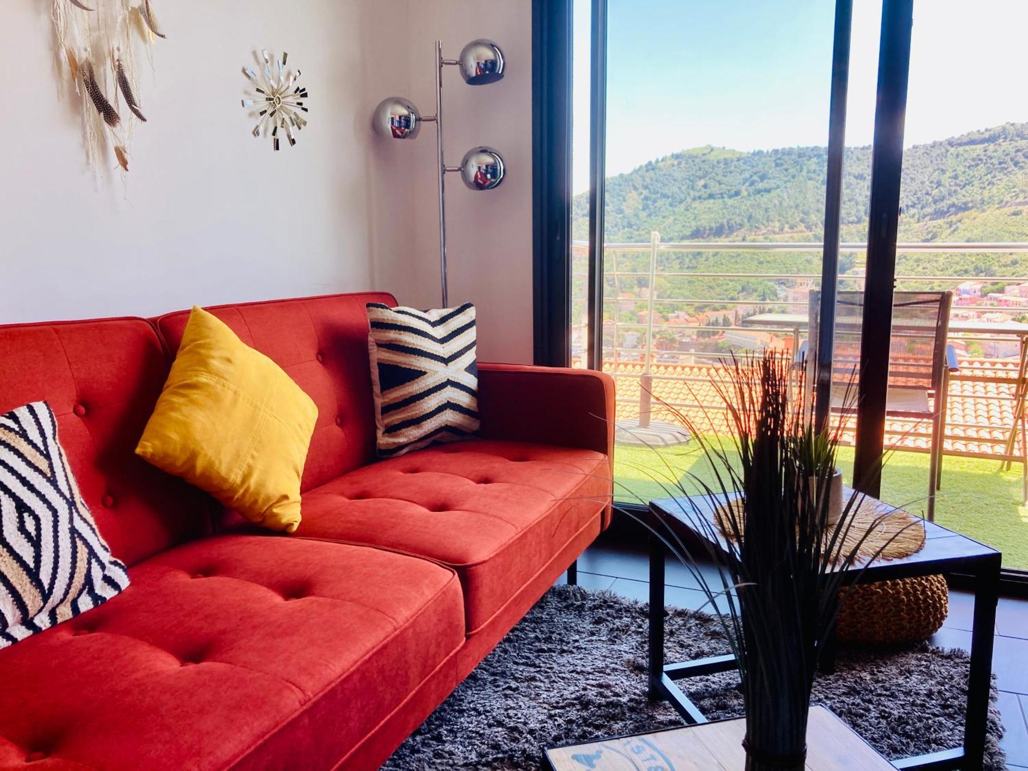 Residence Costa Vermella, Vue Mer Et Montagne Au Calme Cerbère Eksteriør billede